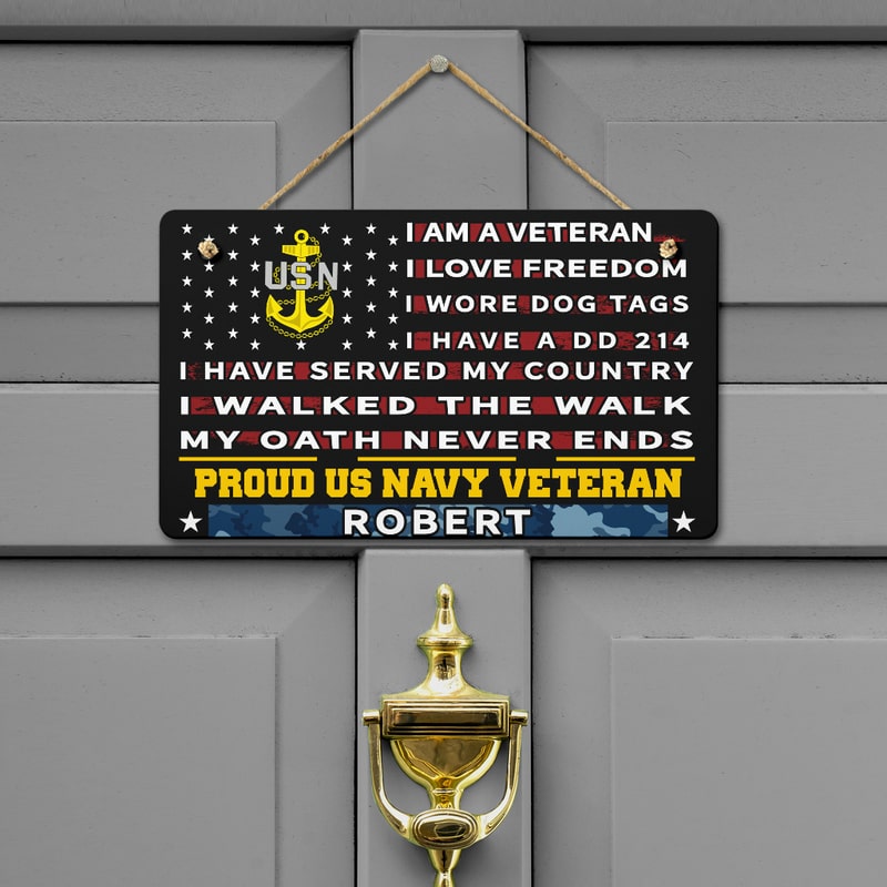 Door sign - Pride is always in my soul