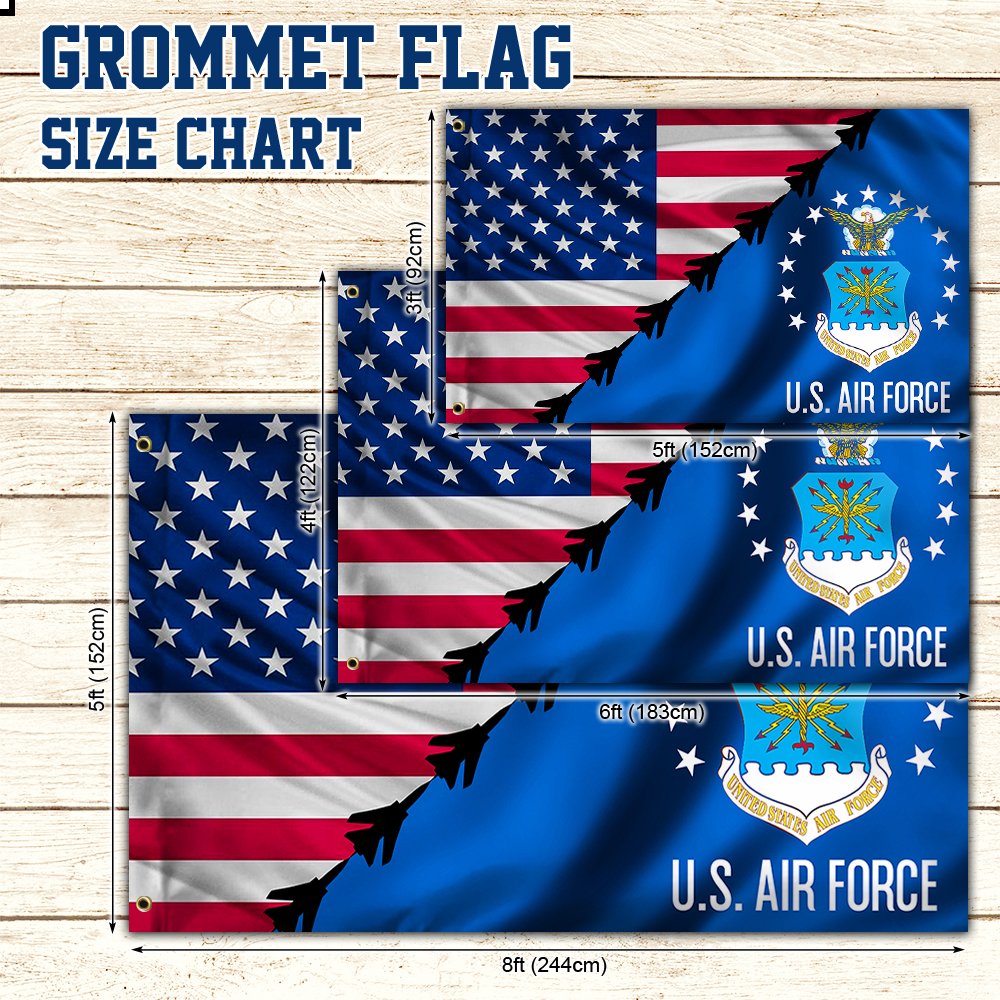U.S. Air Force Grommet Flag