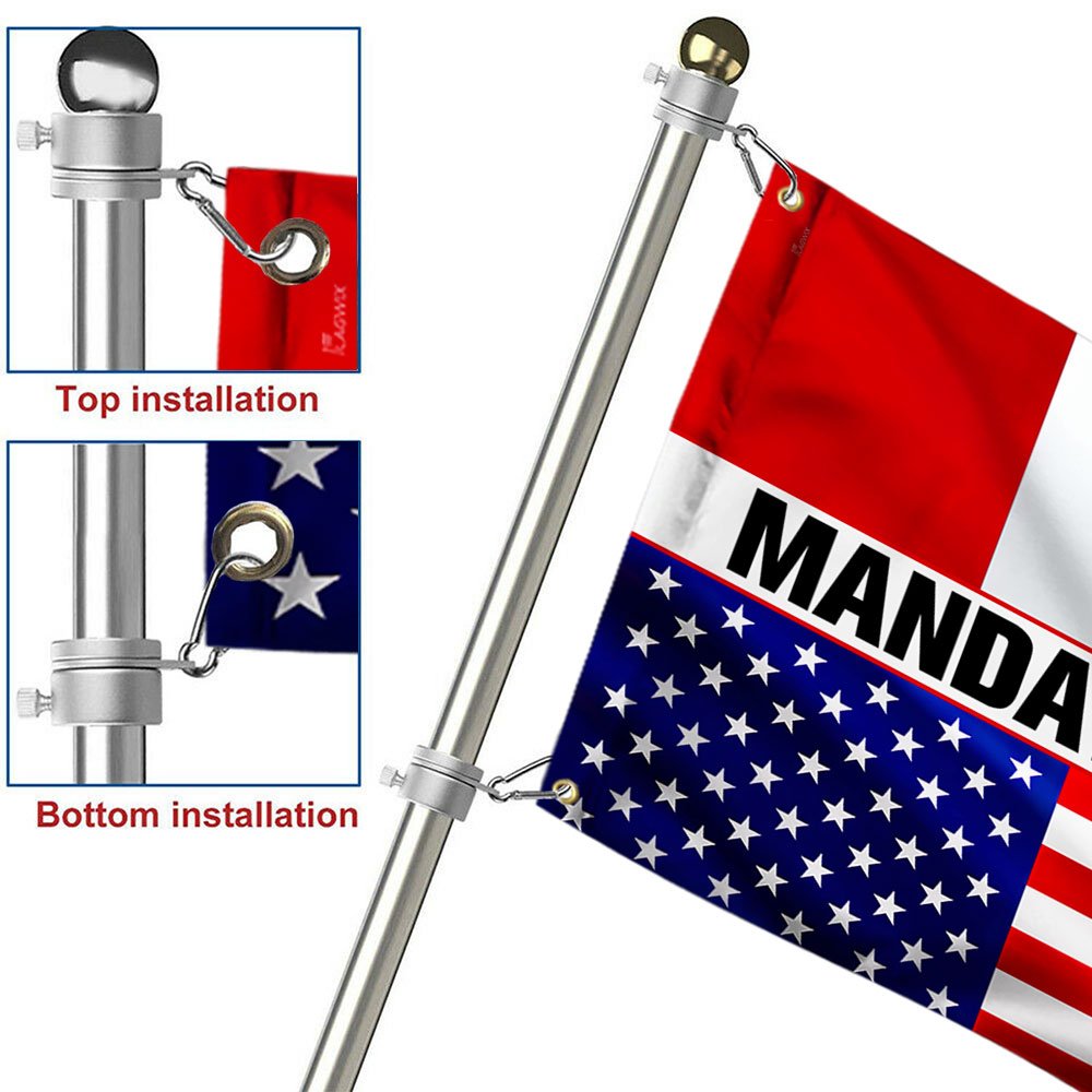 Mandate Freedom Grommet Flag, Freedom Convoy 2022, Truckers For Freedom, Canadian Truckers, Canadian American Flag