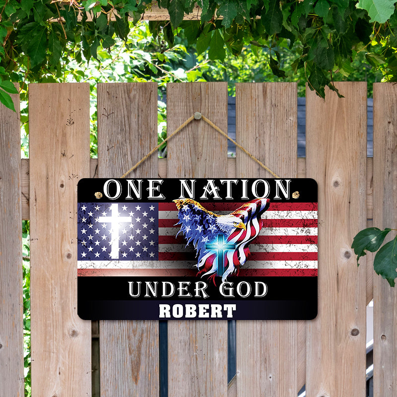 Door sign - Bright eagle
