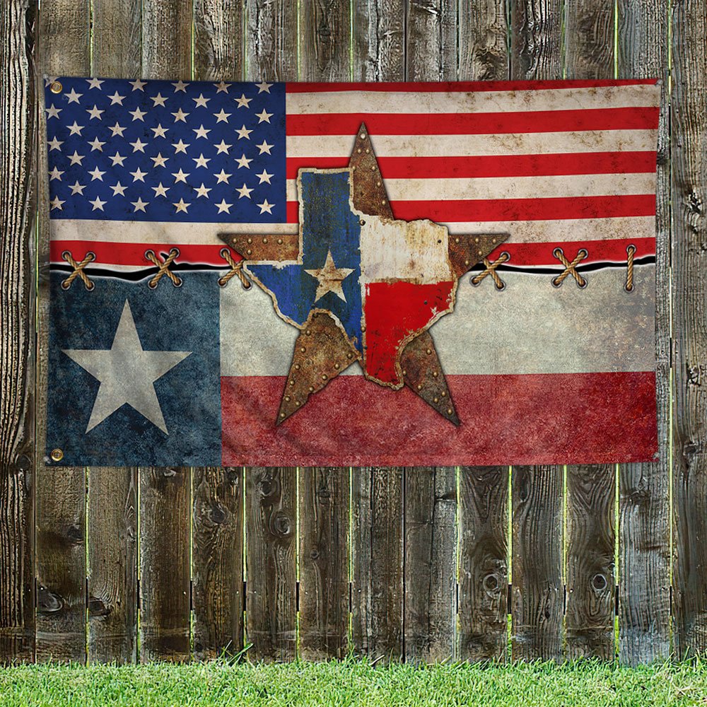 Texas Flag Texas American Grommet Flag