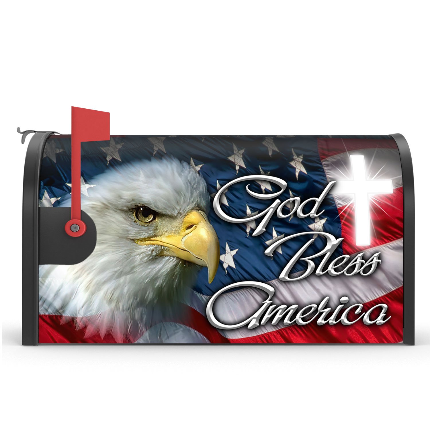 Patriot Eagle Mailbox Cover Magnetic LHA1996MBCT