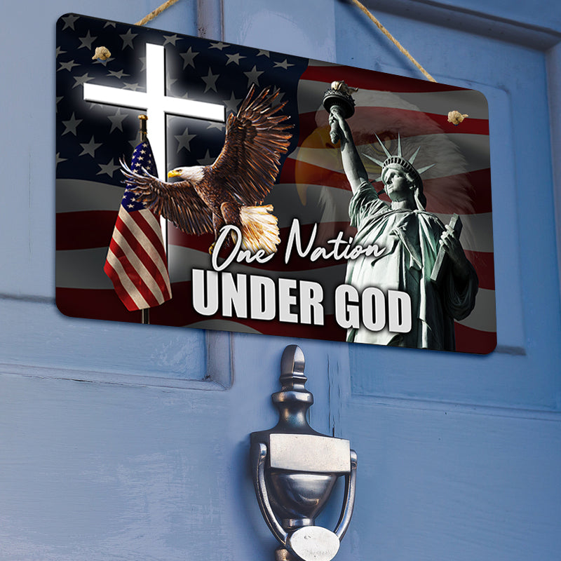 Door sign - Statue