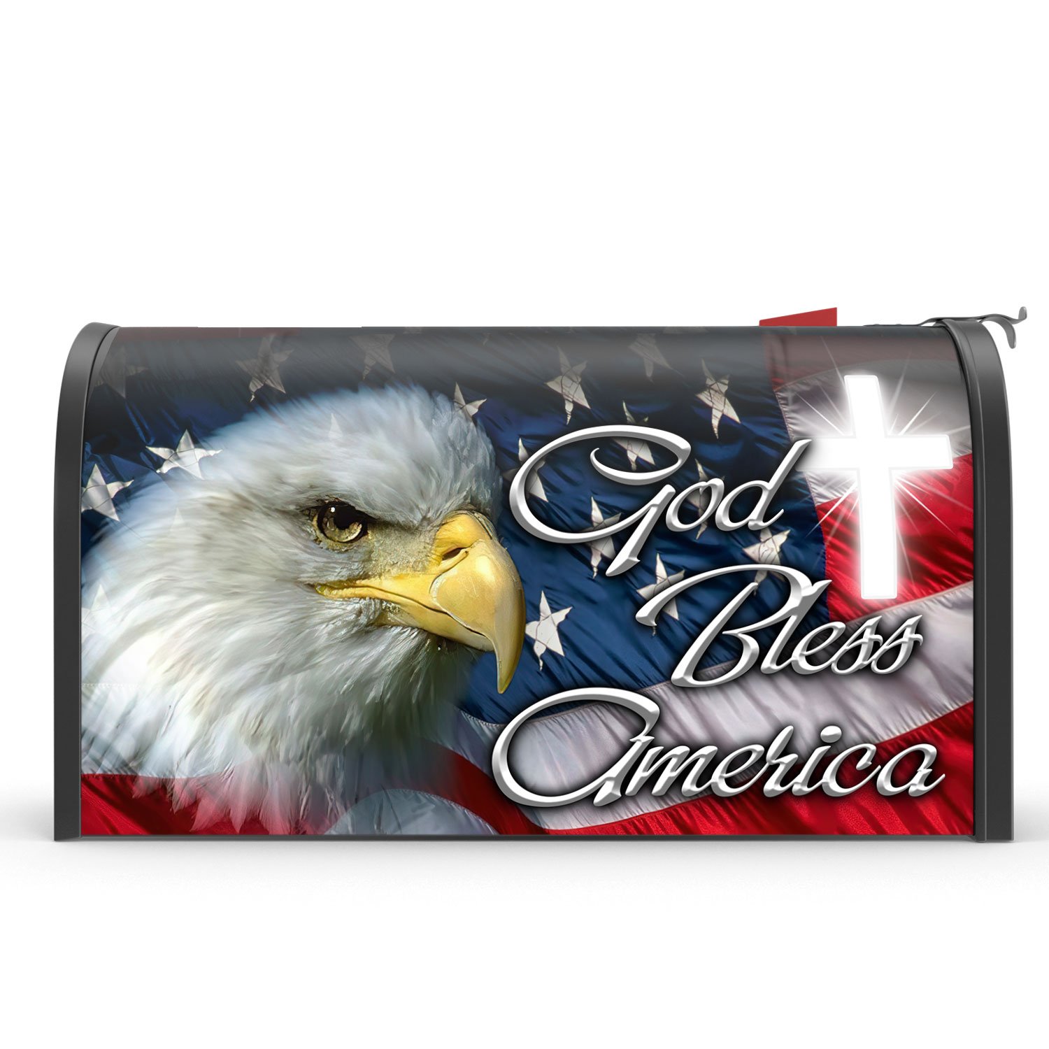 Patriot Eagle Mailbox Cover Magnetic LHA1996MBCT