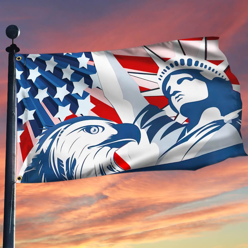 American Grommet Flag Liberty