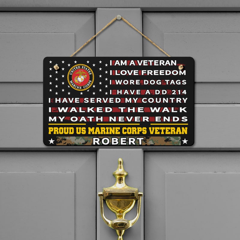 Door sign - Pride is always in my soul