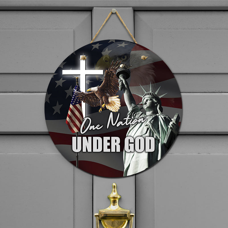 Door sign - Statue