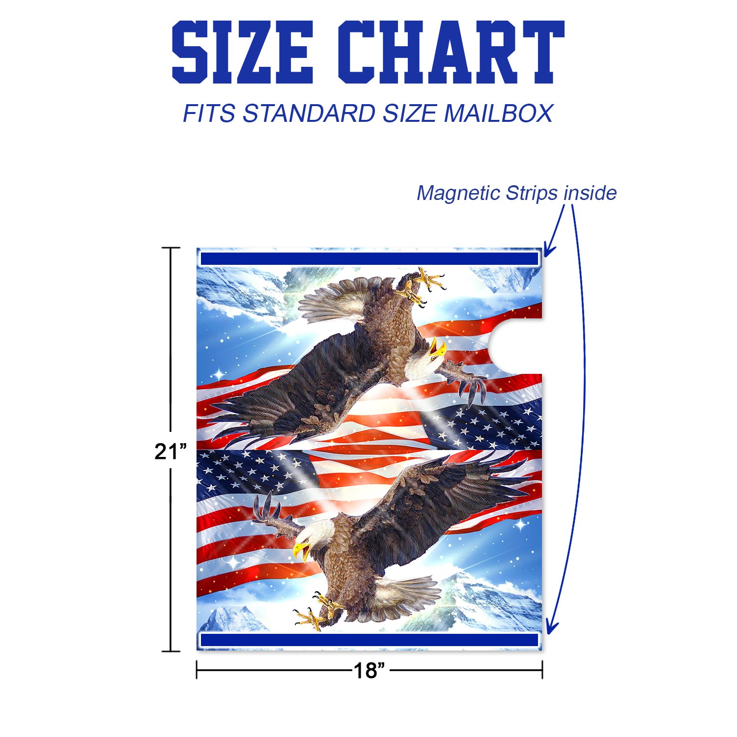 American Mailbox Cover Light Sky NTT91MBCT