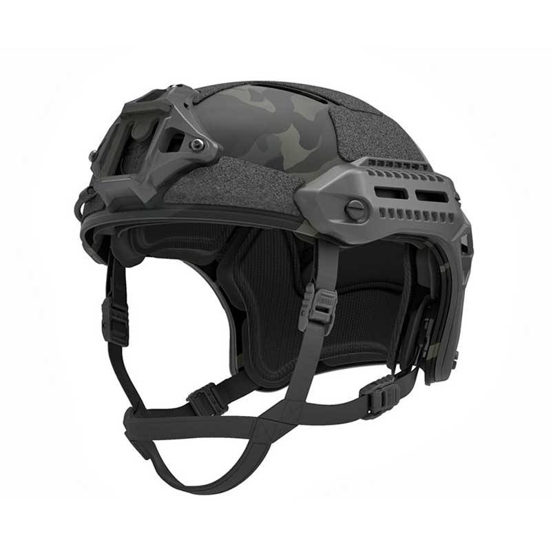 Camouflage Black L110 Level IV Full-Cut Combat II Ballistic Helmets