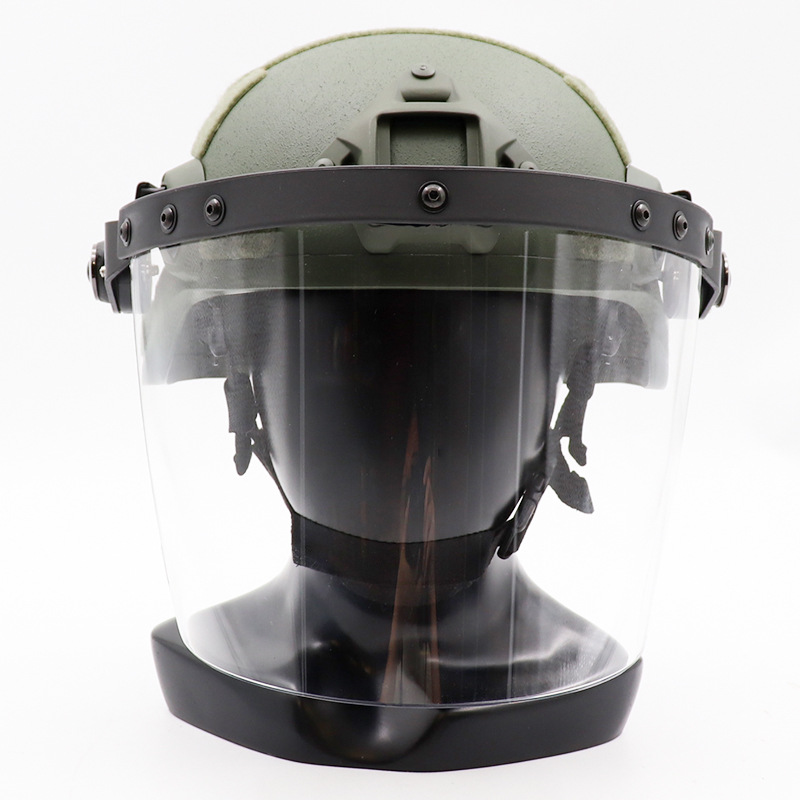 FAST/MICH Combat Helmet Mask /High-Strength Protective mask /Ransparent Explosion-Proof Mask