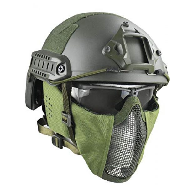 Ballistic Helmet and Tactical Goggles Bundle For Sale Boltless High-Cut Level IV Ballistic Helmets