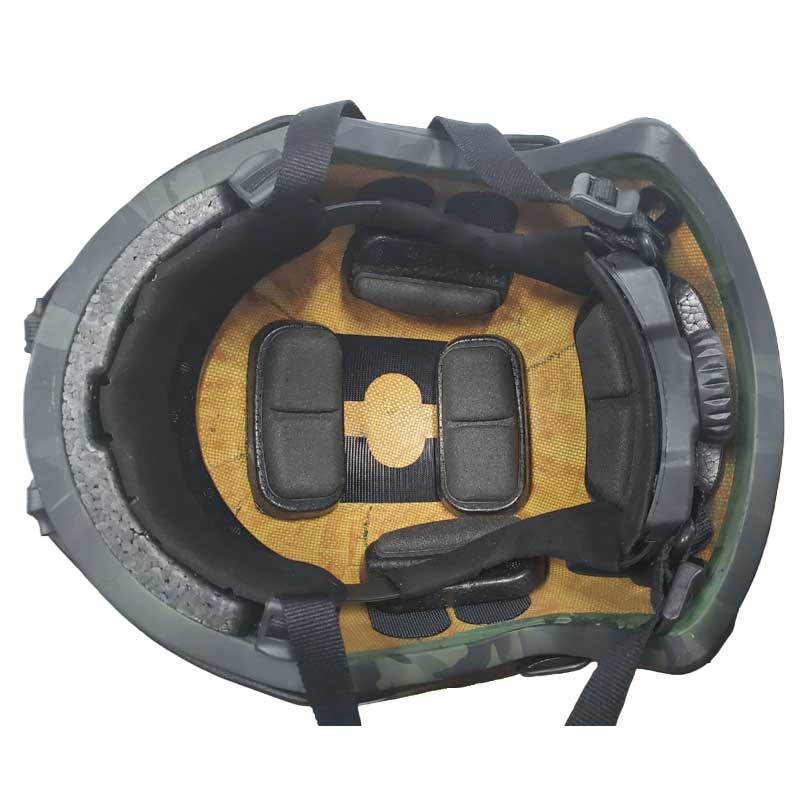 Full-Cut Combat II Kevlar Bulletproof Ballistic Helmets Camouflage Black L110 Level IV Helmets