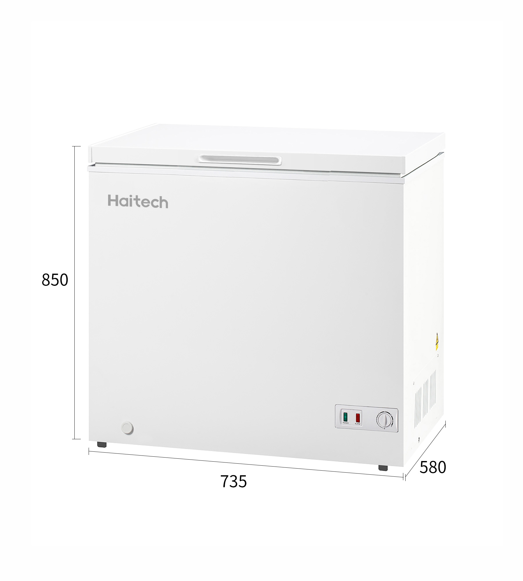 Freezer Horizontal Congelador Nevera Haitech 5.6cu.ft (155L) BD-155