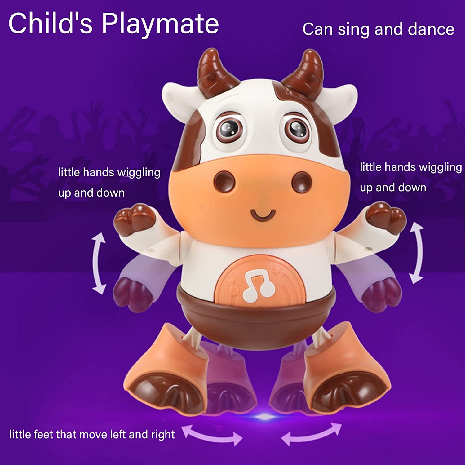 🎄EARLY CHRISTMAS SALE🎁-BABY COW MUSICAL TOYS