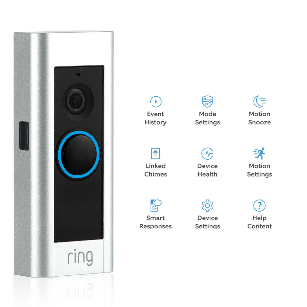 Image 4 Ring Video Doorbell Pro 1080P HD Video Hardwired Motion Activated Alerts