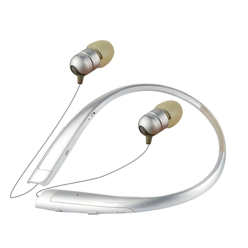 LG Tone Platinum Wireless In Ear Headset Silver