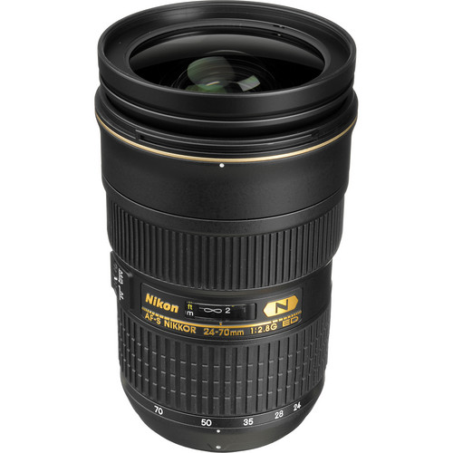 Nikon 24-70mm f/2.8G ED Auto Focus-S Nikkor Wide Angle Zoom Lens (Renewed)