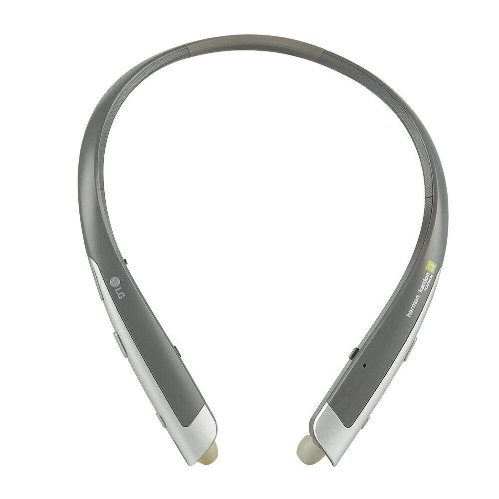 LG Tone Platinum Wireless In Ear Headset Gray