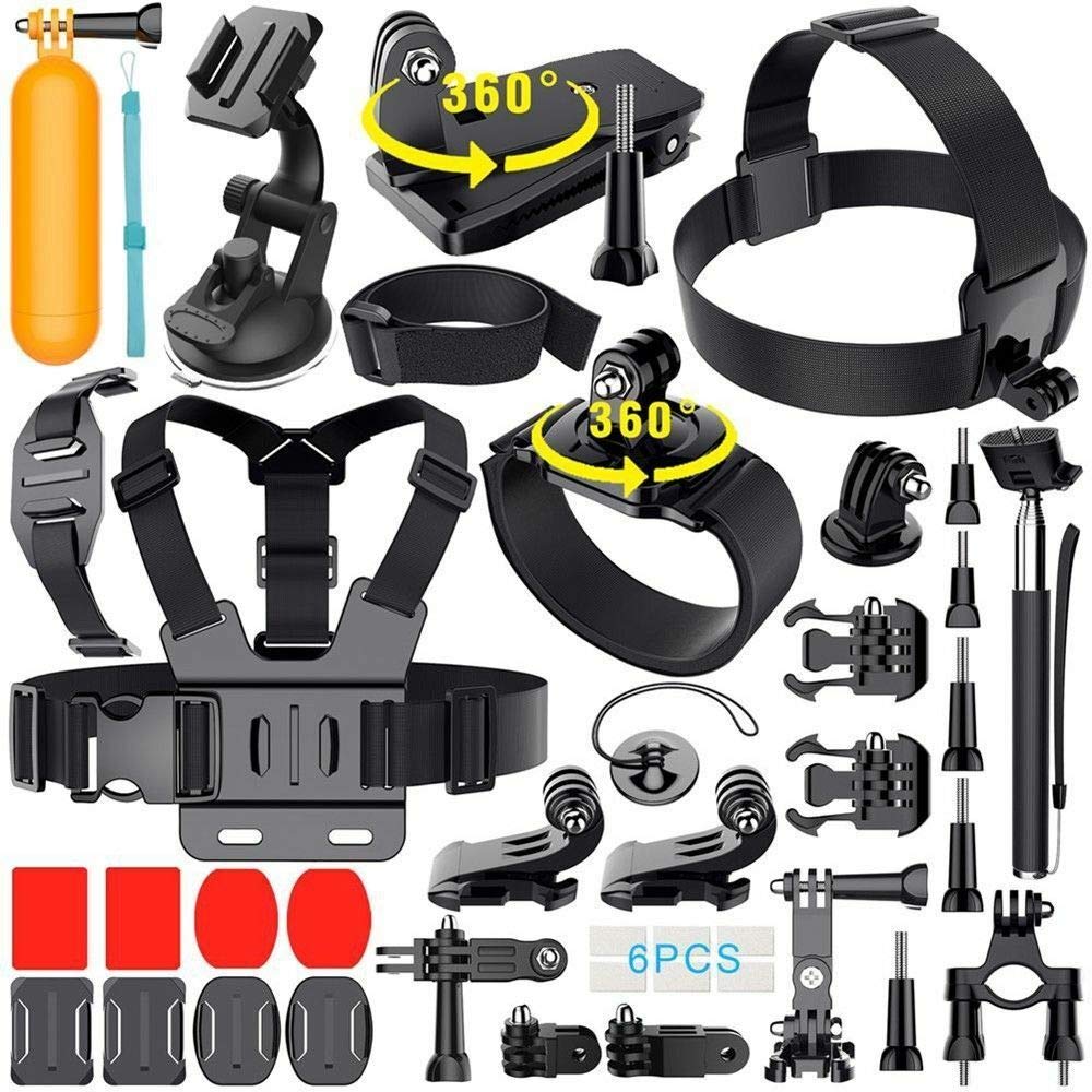 40 in 1 GoPro Accessories Kit for Hero Sports Action Camera
