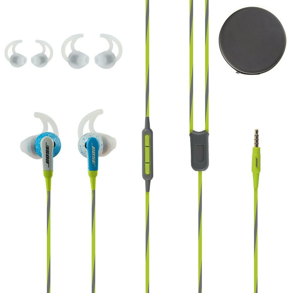 Bose Soundsport Wired Headphones Blue