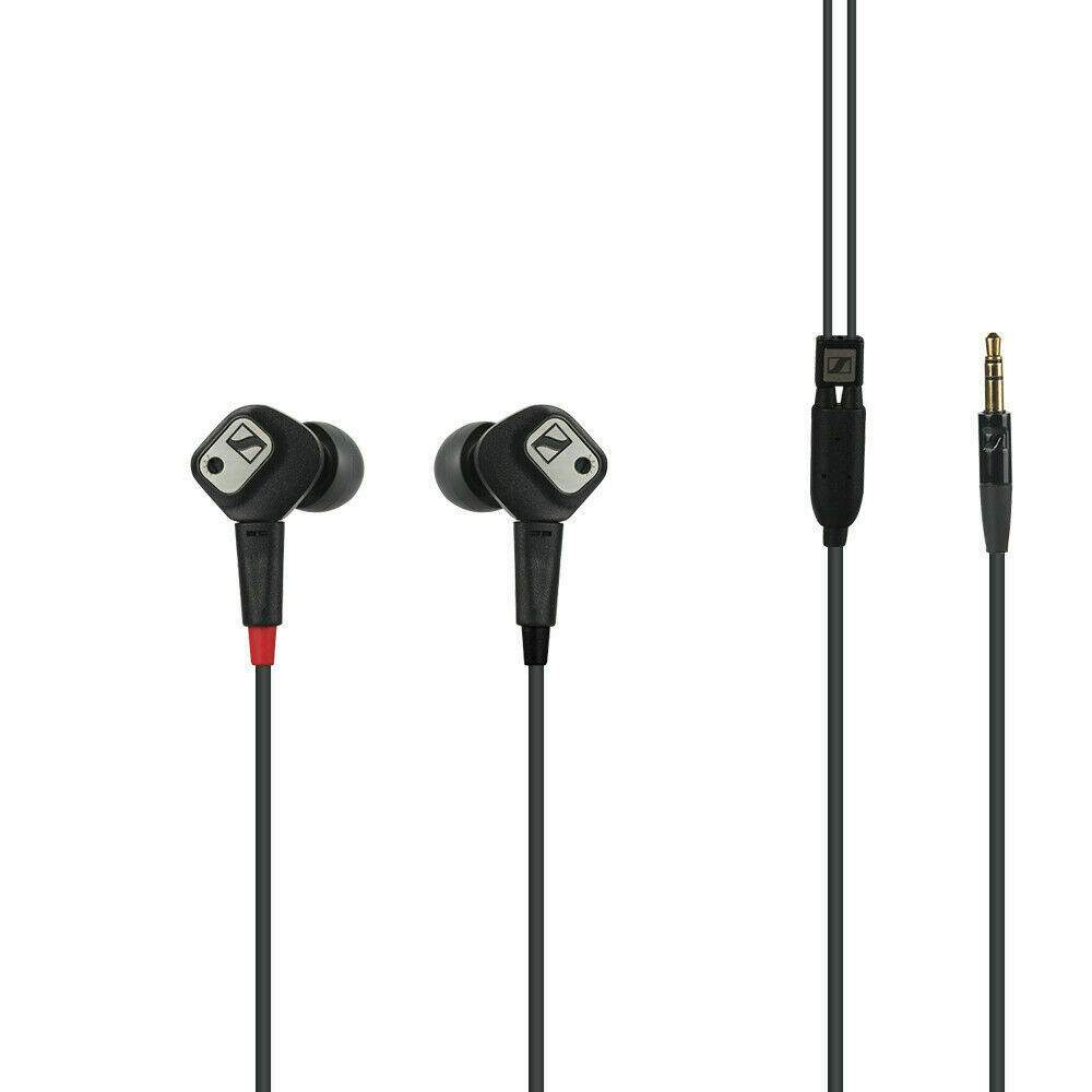 Sennheiser IE 80 S In-Ear Noise-Isolating Earbuds Adjustable Bass Headphones