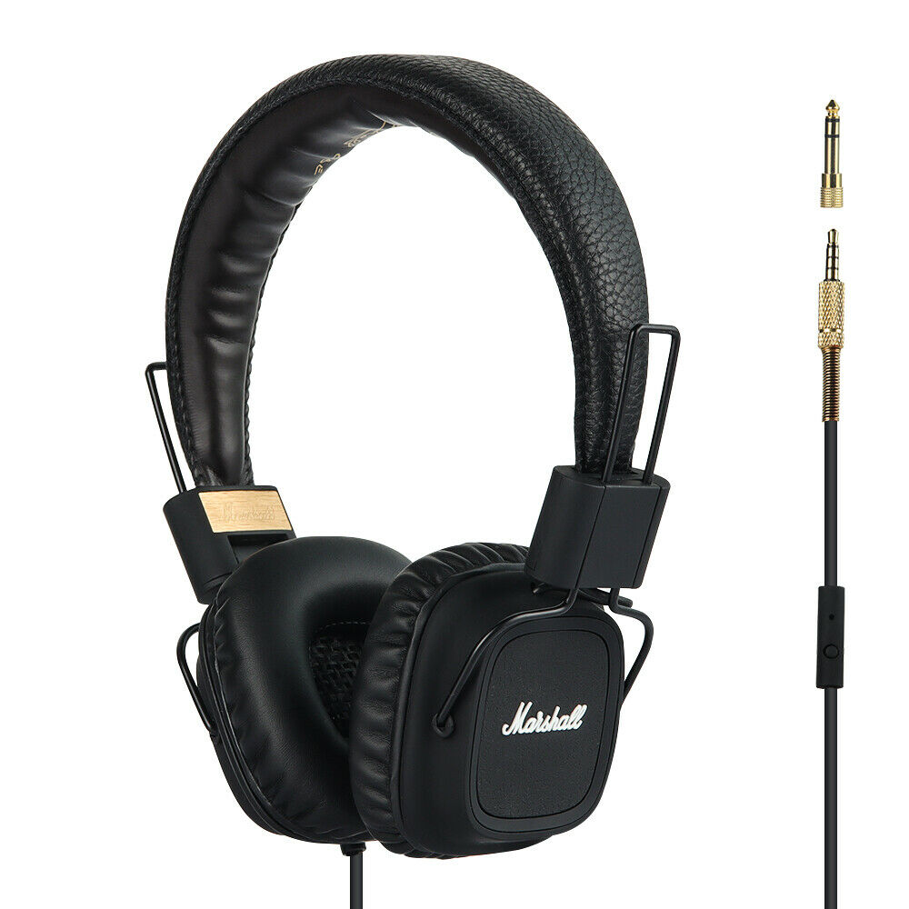 Marshall Major I Wired Over Ear Headset Black