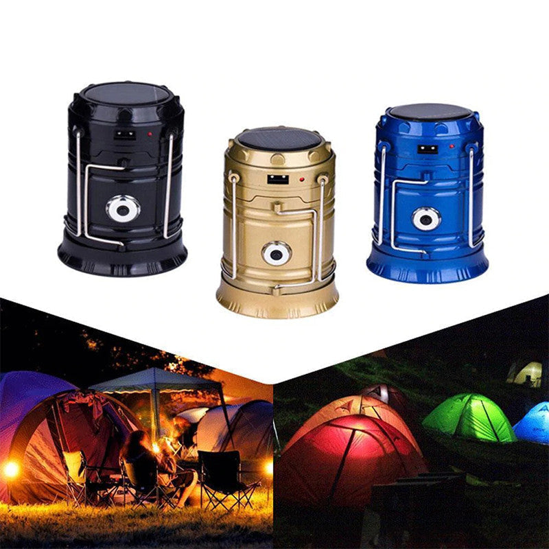 Camping Lantern™ | Ηλιακό επαναφορτιζόμενο φανάρι USB