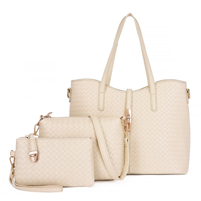 conjunto de três peças, bolsa de ombro, bolsa, bolsa mensageiro, bolsa de mãe-This With This 