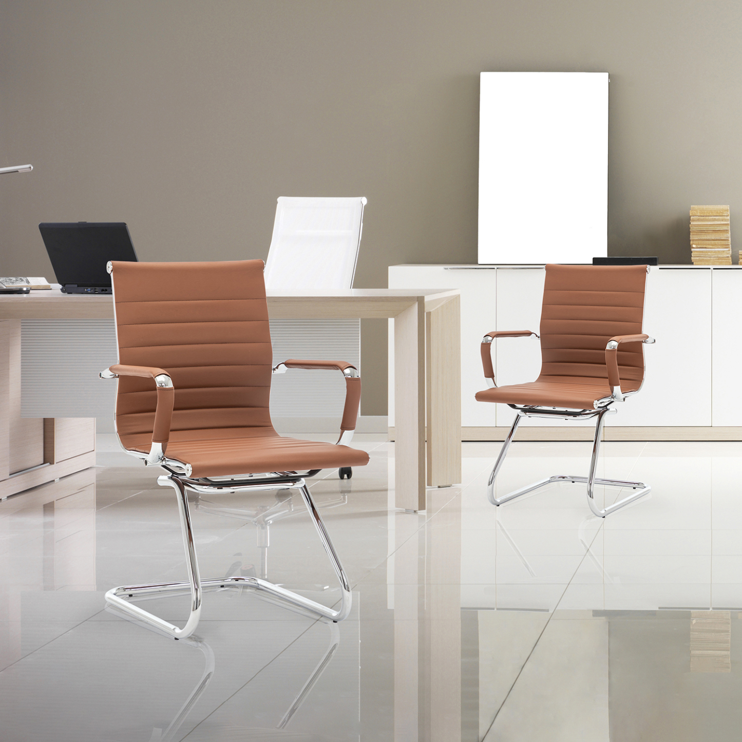 Rhombic Office Guest Chair (Set of 2)