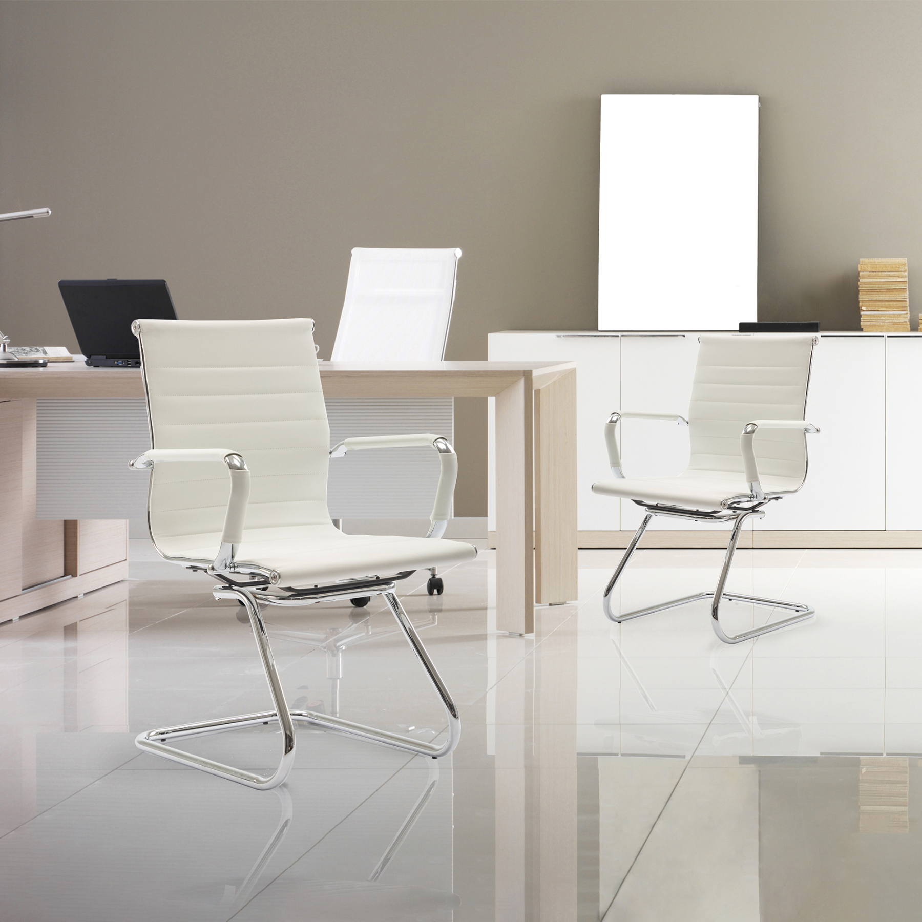 Rhombic Office Guest Chair (Set of 2)