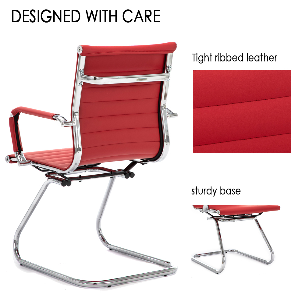 Rhombic Office Guest Chair (Set of 2)