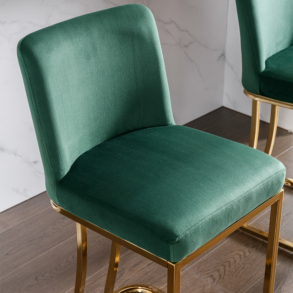 Square Counter & Bar Stools (Set of 2)