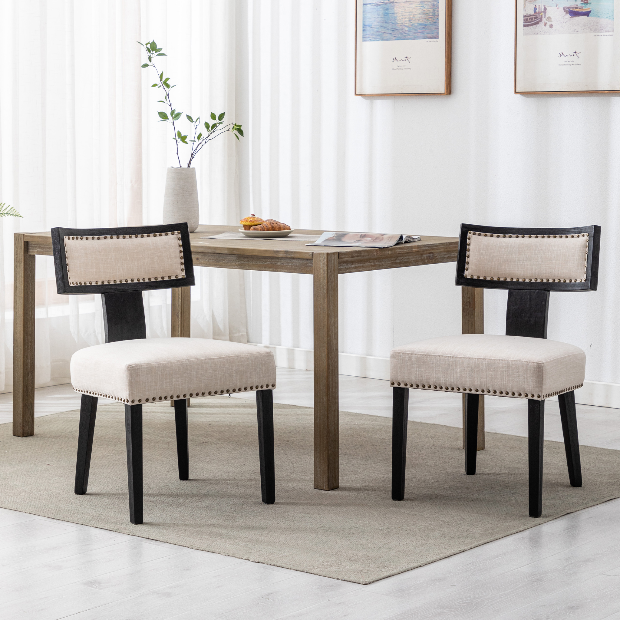 Payson Nailed Dining Chairs (Set of 2)