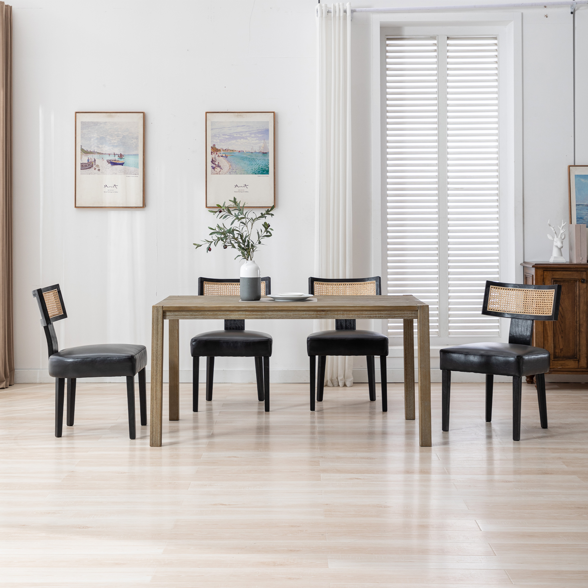 Payson Cane Dining Chairs (Set of 2)