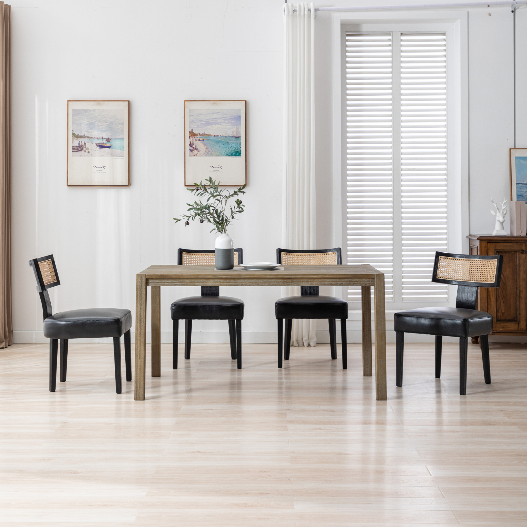 Payson Cane Dining Chairs (Set of 2)