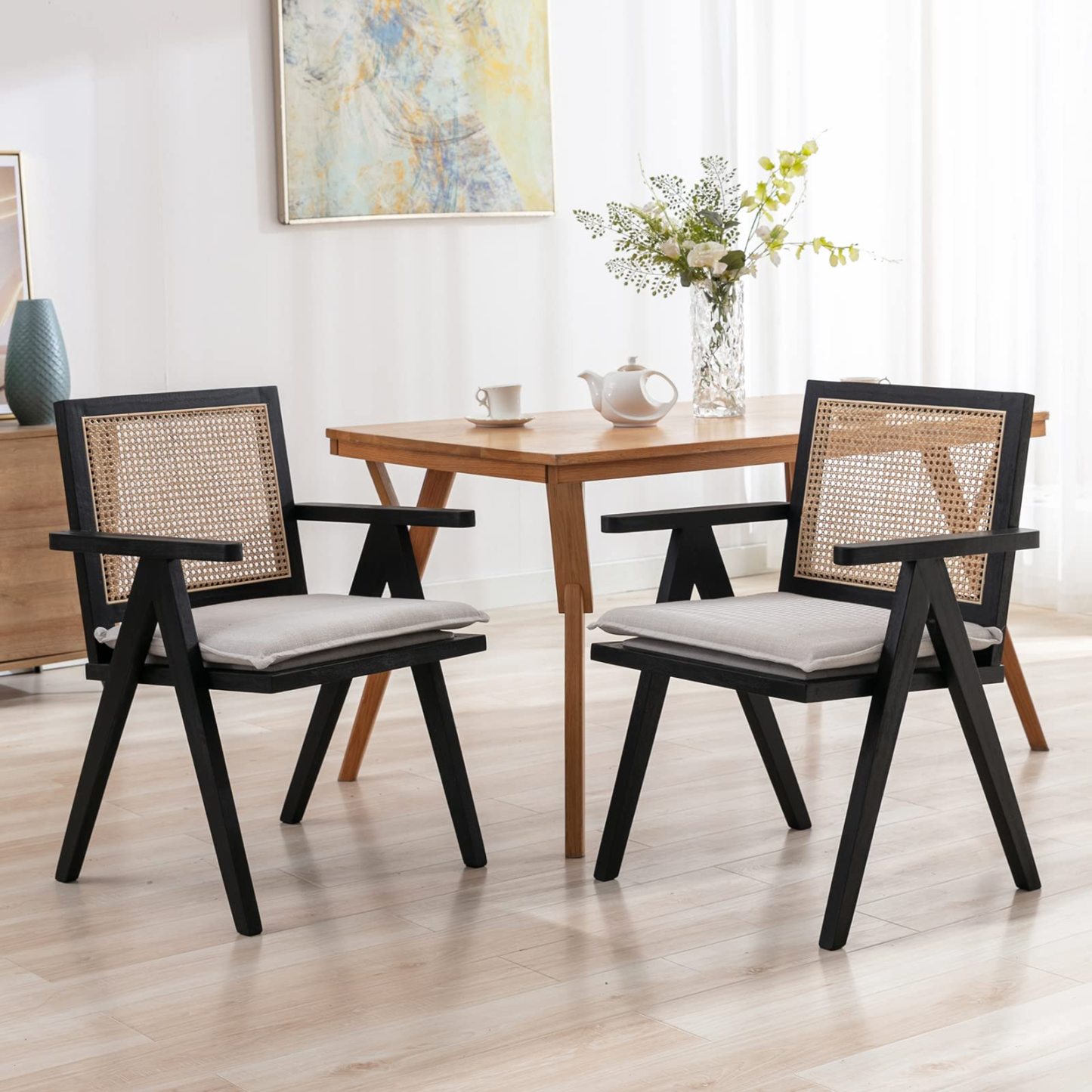 Cross Cane Armchair