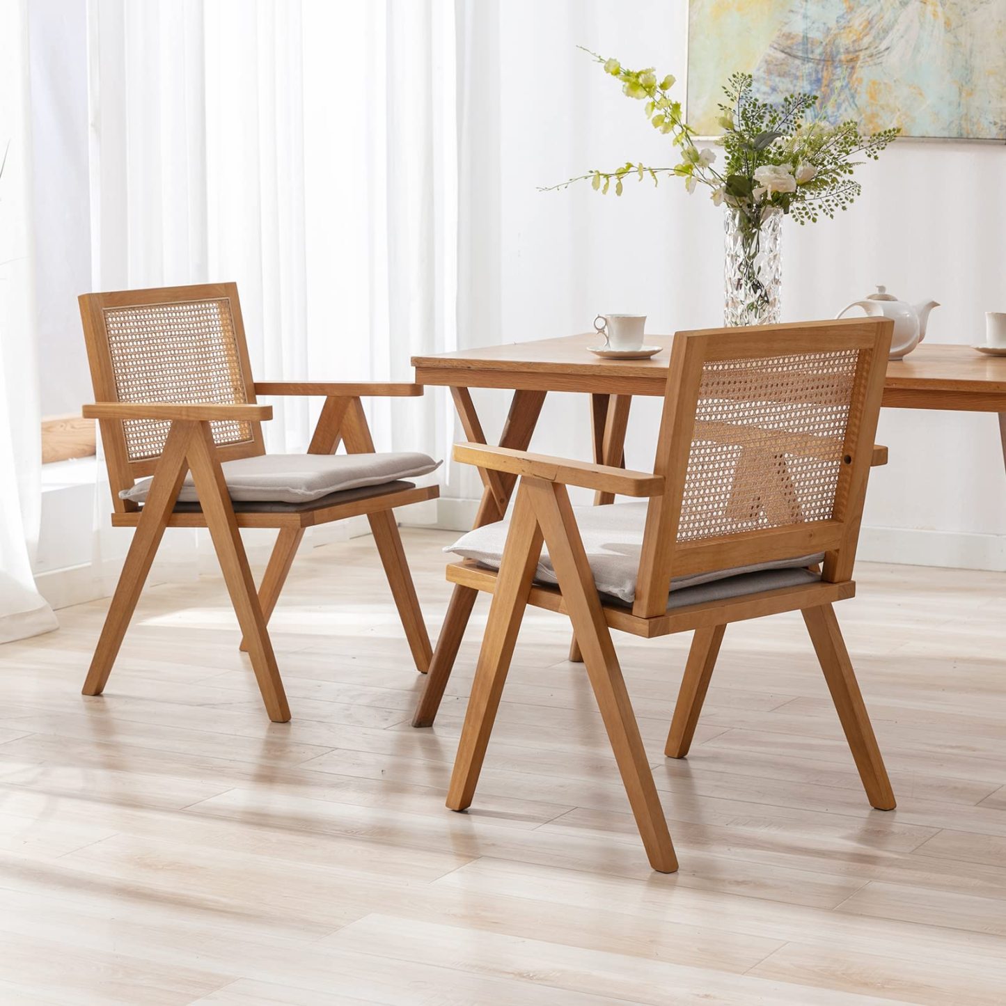 Cross Cane Armchair