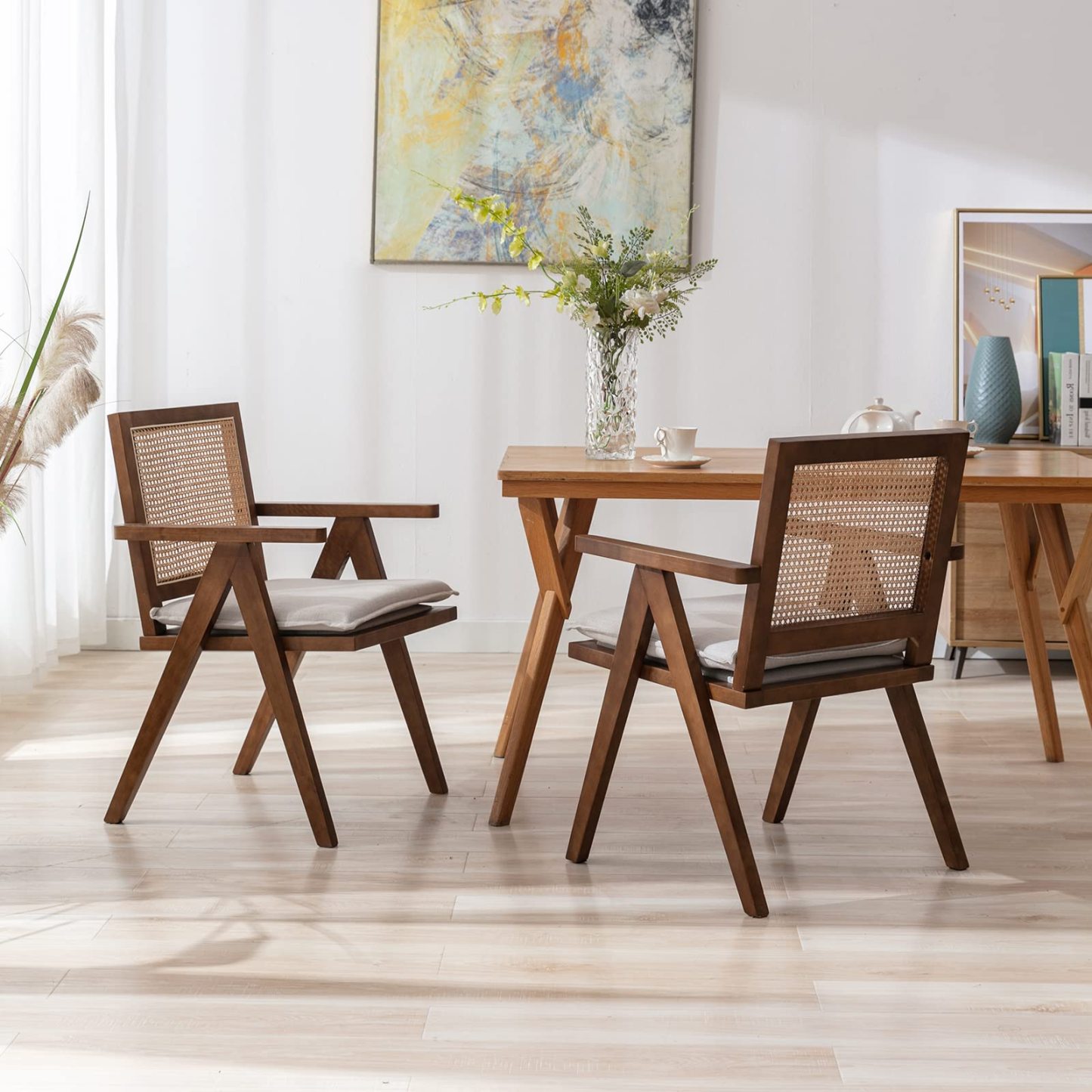 Cross Cane Armchair