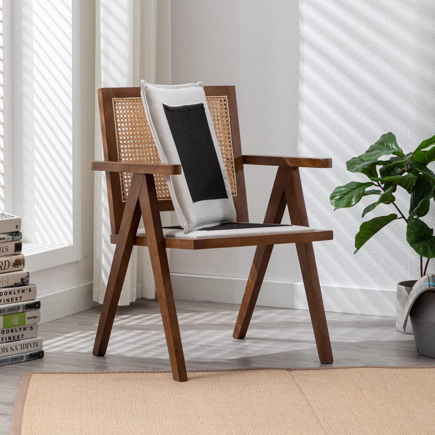 Cross Cane Armchair