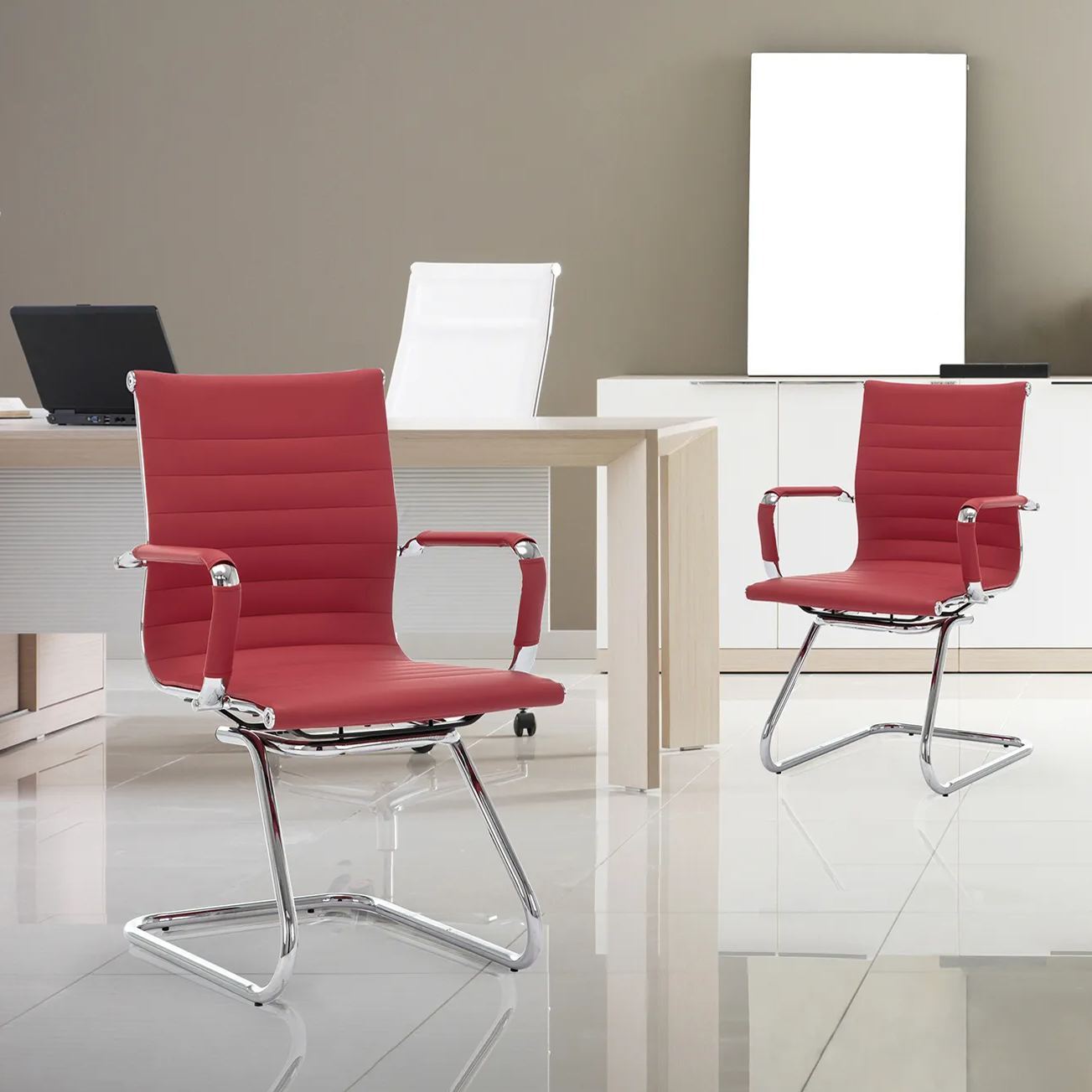 Rhombic Office Guest Chair (Set of 2)