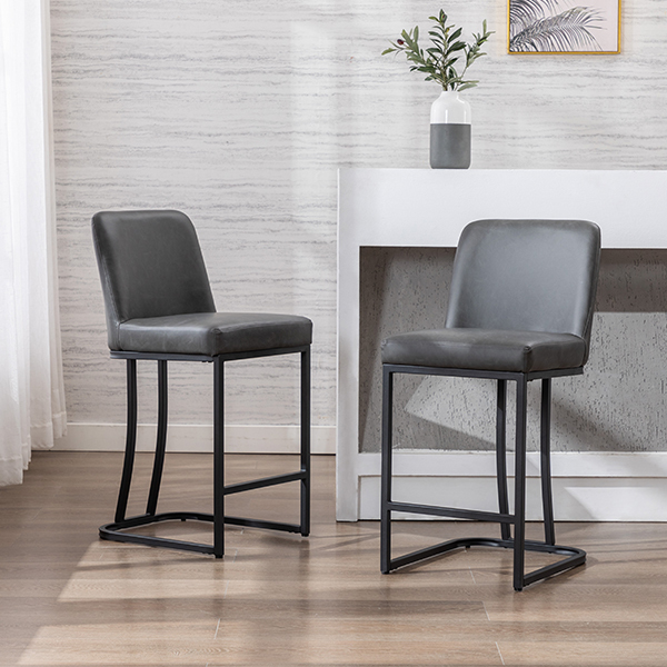Square Counter & Bar Stools (Set of 2)