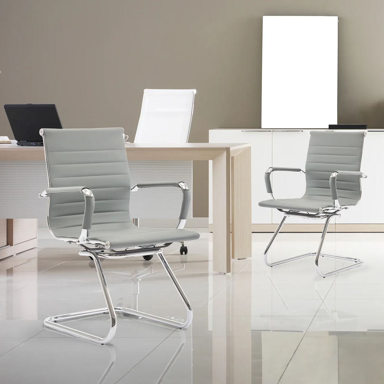 Rhombic Office Guest Chair (Set of 2)