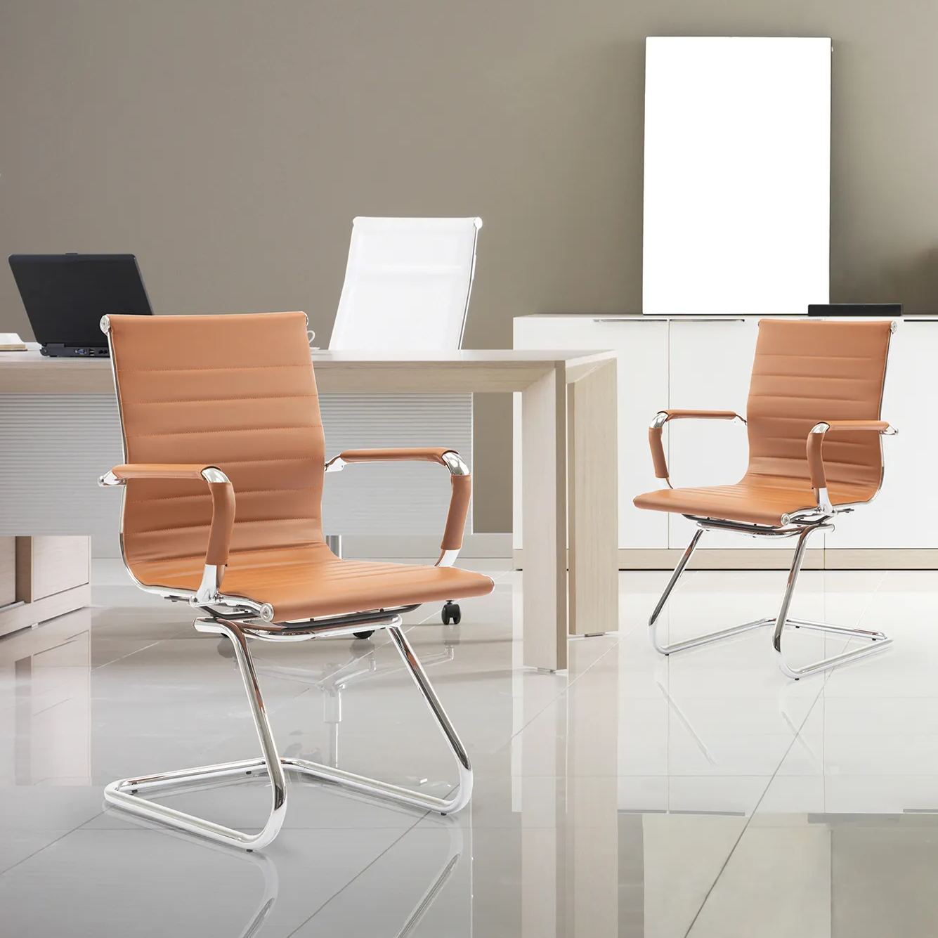 Rhombic Office Guest Chair (Set of 2)