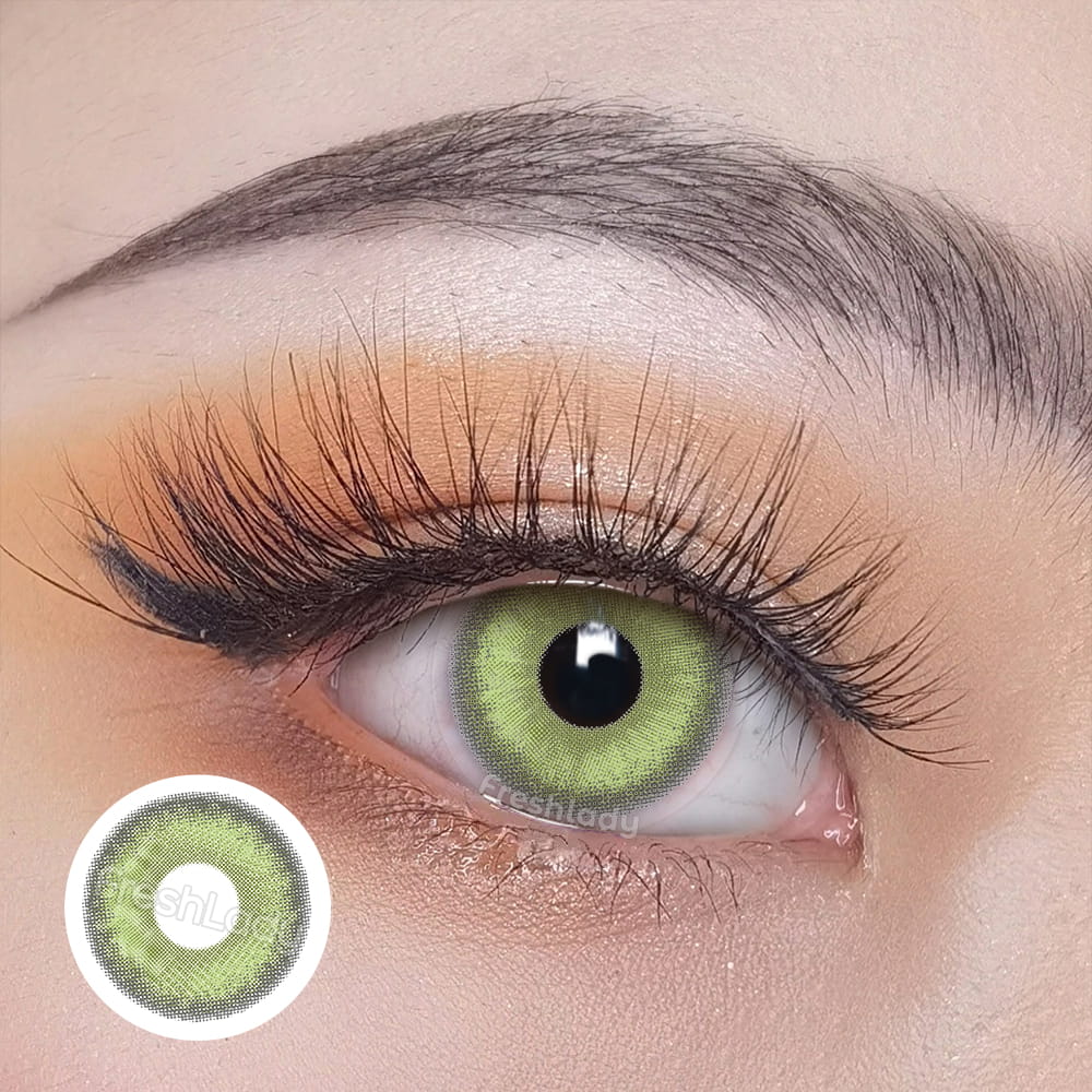 Metaverse X-Green Portal Colored Contacts Lenses - Freshlady