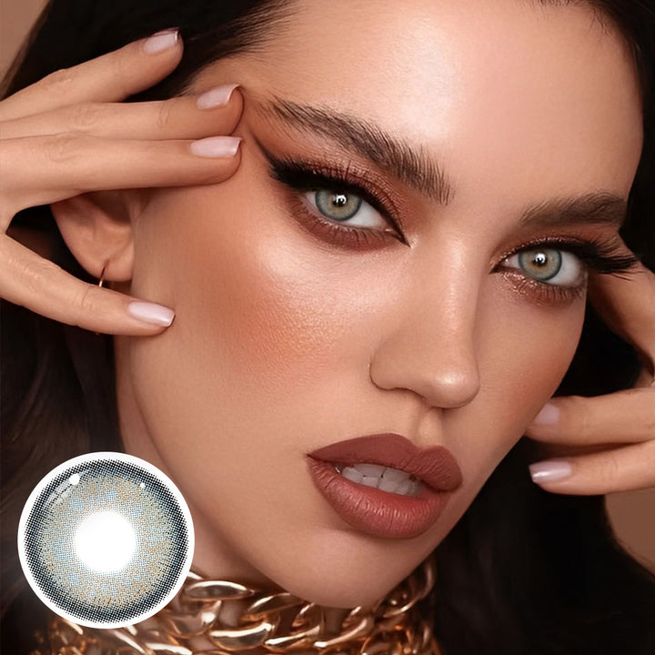 Freshlady Dolly Teresa Gray Colored Contacts Lenses