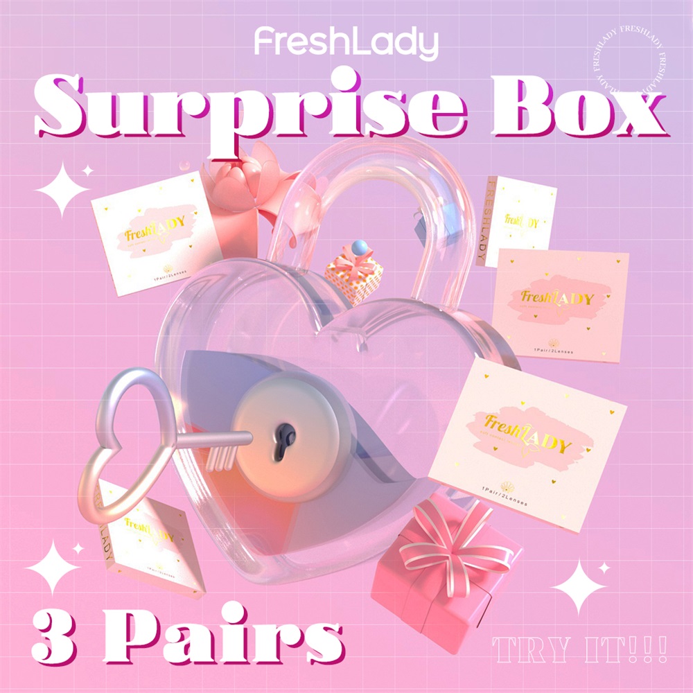 Freshlady Surprise Box  | 3 Pairs