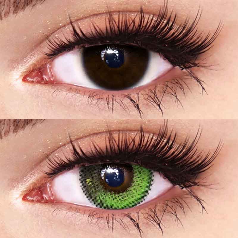 Natsumi Green Contacts - Buy Natsumi Green Contact Lenses Online