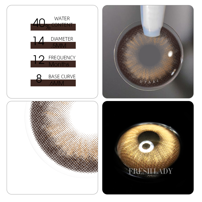Nutcracker Brown Colored Contacts Lenses Freshlady