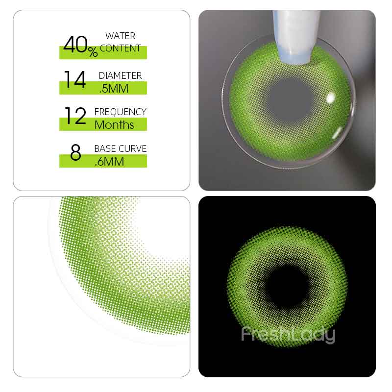 Freshlady Candy Green