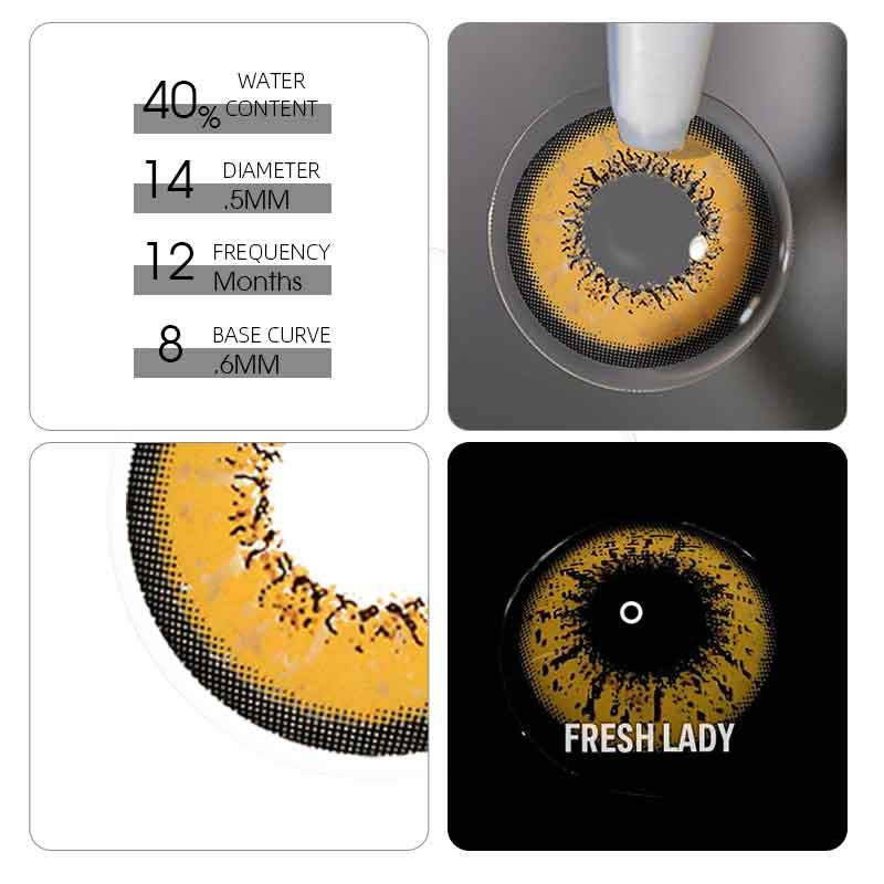 Freshlady Love Words yellow